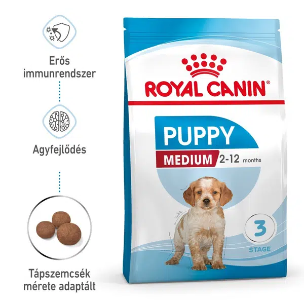 Royal Canin Medium Puppy - granule pro štěňata psů středních plemen 3 kg