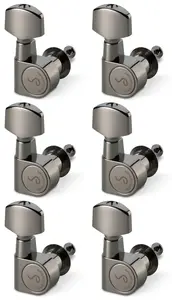 Schaller M6 Pin 6 left Ruthenium