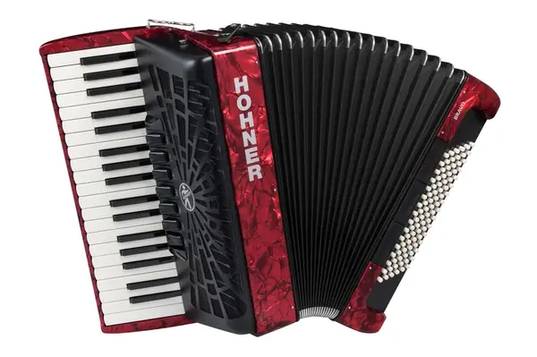 Hohner Bravo III 96 red (SilentKey)