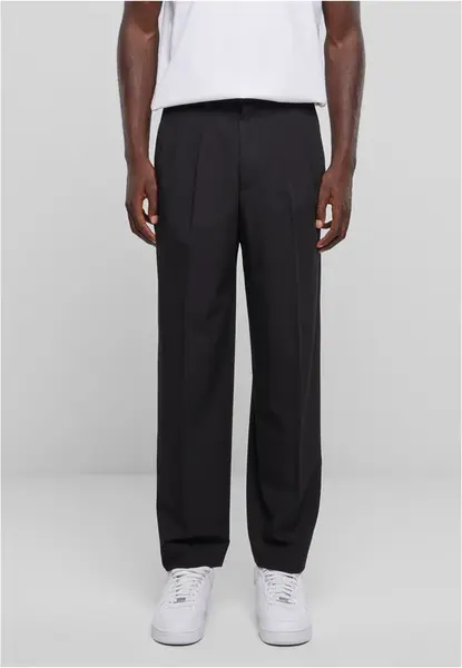 Men's Wide Fit Trousers - Black
