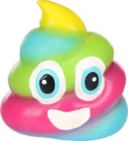 Flamingo latexová hračka hovínko 1 ks