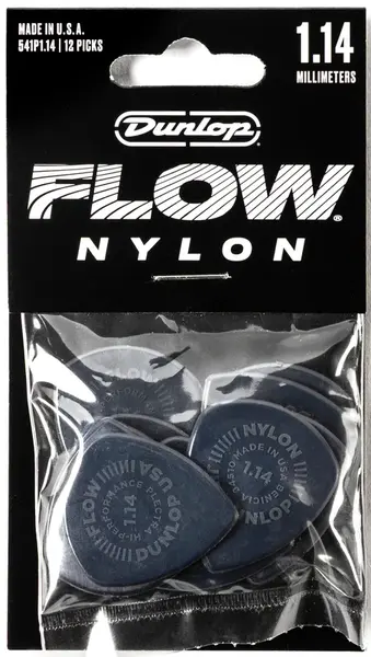 Dunlop Flow Nylon 1.14mm 12 Pack