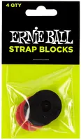 Ernie Ball Strap Blocks Red & Black