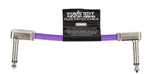 Ernie Ball Flex Patch Cable 3" Purple