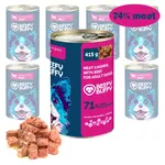BEEFY BUFFY – Mäsové hovädzie kúsky v šťave 6x415g