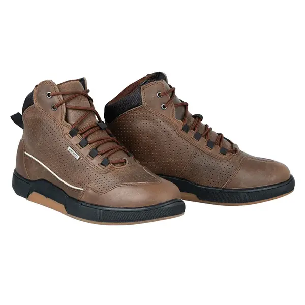 Moto boty W-TEC Colton hnědá 39