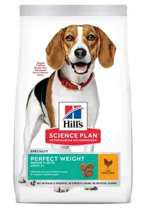 Hill's Science Plan Adult Perfect Weight Medium krmivo pro psy 12 kg