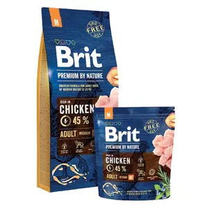 Brit Premium by Nature Adult M 15 kg