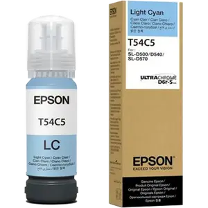 Epson T54C5 C13T54C520 světle azurová (light cyan) originální inkoustová náplň