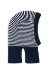 Kukla Konges Sløjd BERLE KNIT BALACLAVA tmavomodrá barva, KS103715