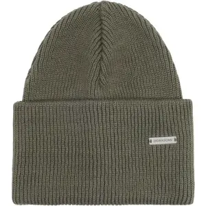 DIDRIKSONS RIVER BEANIE 3 Zateplená čepice, tmavě zelená, velikost