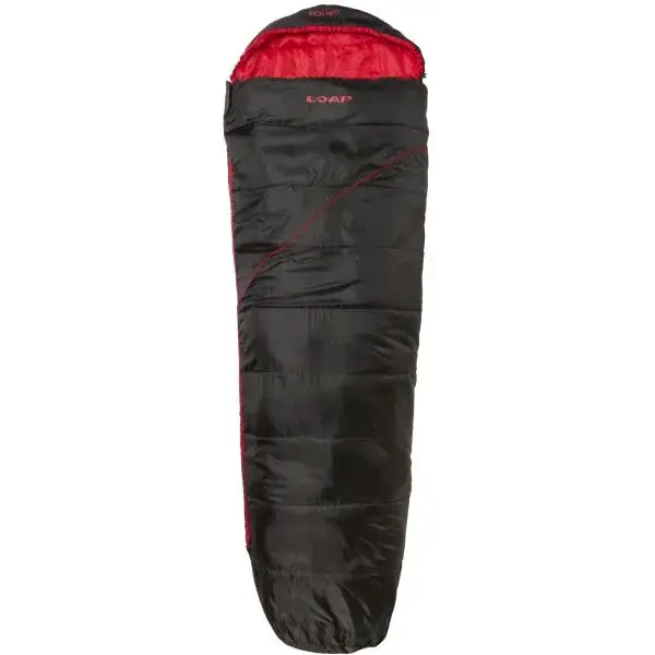 LOAP IRON NEO Spací pytel, černá, velikost 220 cm - pravý zip