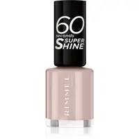 Rimmel 60 Seconds Super Shine lak na nechty odtieň 500 Caramel Cupcake 8 ml