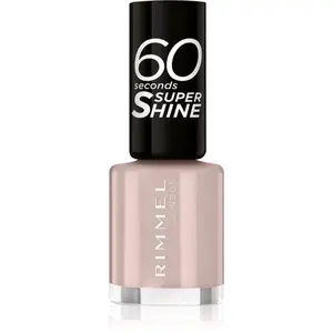 Rimmel 60 Seconds Super Shine lak na nechty odtieň 500 Caramel Cupcake 8 ml
