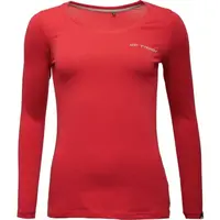 TRIMM BRAVE LADY Dámské tričko s dlouhým rukávem, červená, velikost