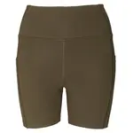 BOODY MOTIVATE 5" SHORTS Dámské legíny, khaki, velikost