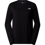 The North Face W L/S SIMPLE DOME TEE Dámské tričko s dlouhým rukávem, černá, velikost
