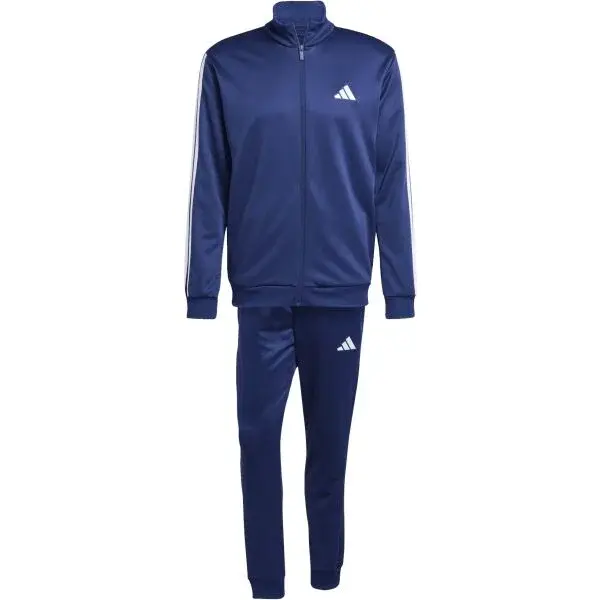adidas 3-STRIPES TRACKSUIT Pánská tepláková souprava, tmavě modrá, velikost
