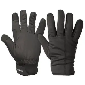 Klimatex ANDUIN Unisex softshellové rukavice, černá, velikost