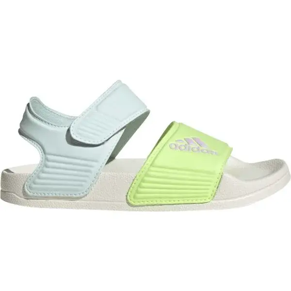 adidas ADILETTE SANDAL K Dětské sandály, světle modrá, velikost