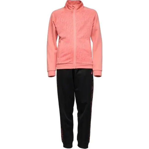 Lotto LUNDI Dívčí tepláková souprava, lososová, velikost 152-158