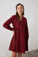 Dámske šaty Trendyol Checkered
