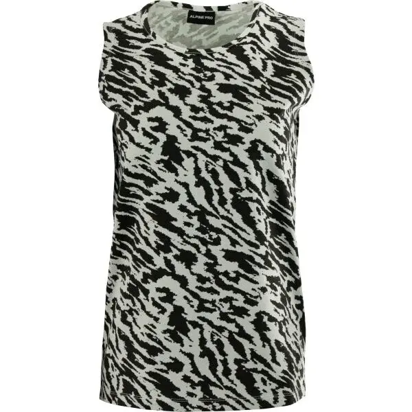 ALPINE PRO XIARA Dámské tílko, šedá, velikost