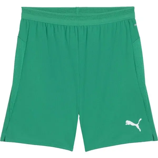 Puma TEAMCUP SHORTS Pánské sportovní trenýrky, zelená, velikost