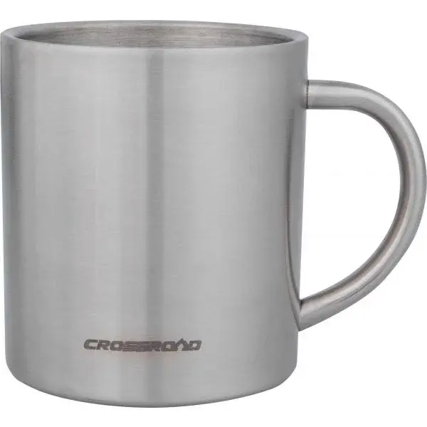 Crossroad EGON Termohrnek z nerezové oceli, stříbrná, velikost 300 ML