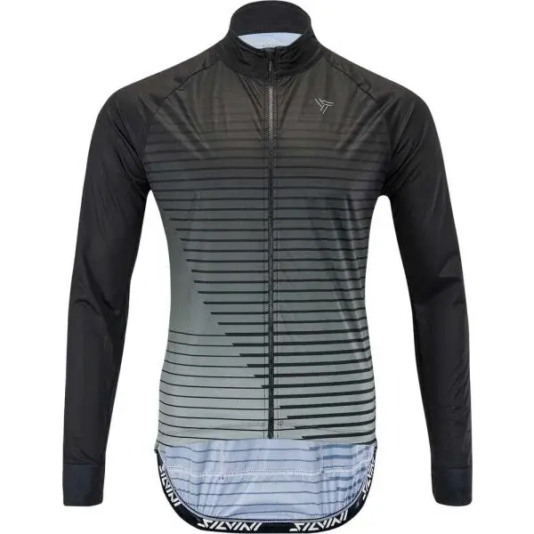 SILVINI PARINA M Pánská cyklistická bunda, černá, velikost