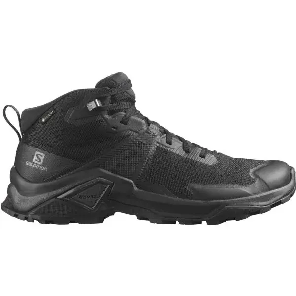 Salomon X RAISE 2 MID GTX Pánská turistická obuv, černá, velikost 45 1/3