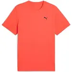 Puma M TAD ESSENTIALS SOLID CAT TEE Pánské triko, červená, velikost