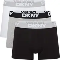 DKNY SEATTLE Pánské boxerky, černá, velikost
