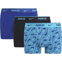 Nike EDAY COTTON STRETCH Pánské boxerky, modrá, velikost