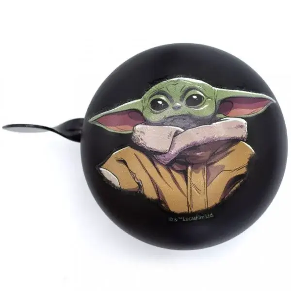 Disney GROGU Retro zvonek na kolo, černá, velikost