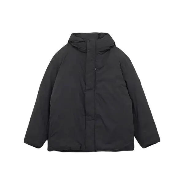 GAP INTL HOODED LOGO Pánská bunda, černá, velikost