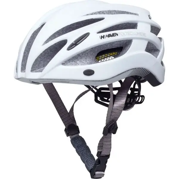 HAVEN TOLTEC LUMIERE Cyklistická přilba, bílá, velikost (53 - 57)