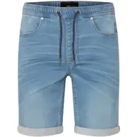 BLEND DENIM Pánské denimové šortky, světle modrá, velikost