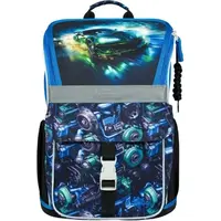 BAAGL ZIPPY ZÁVODNÍ AUTO Školní aktovka, modrá, velikost