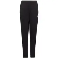 adidas ENTRADA 22 PANTS Juniorské fotbalové tepláky, černá, velikost