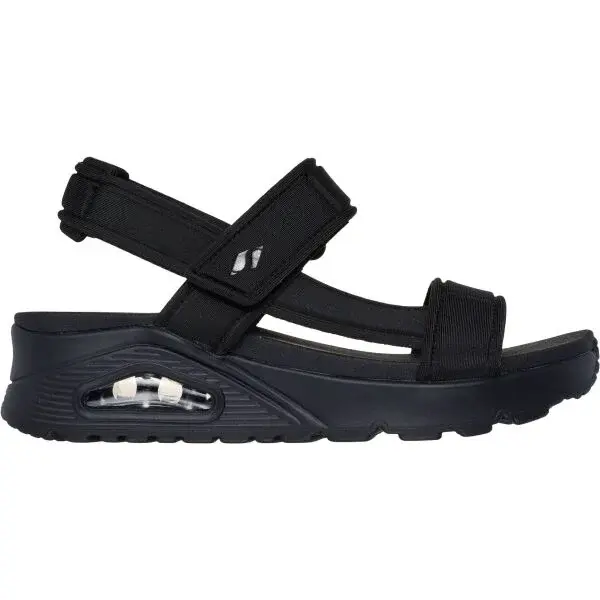 Skechers UNO - SUMMER STAND 2 Dámské sandály, černá, velikost