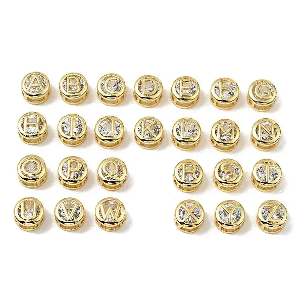 Brass Micro Pave Cubic Zirconia Multi-Strand Links