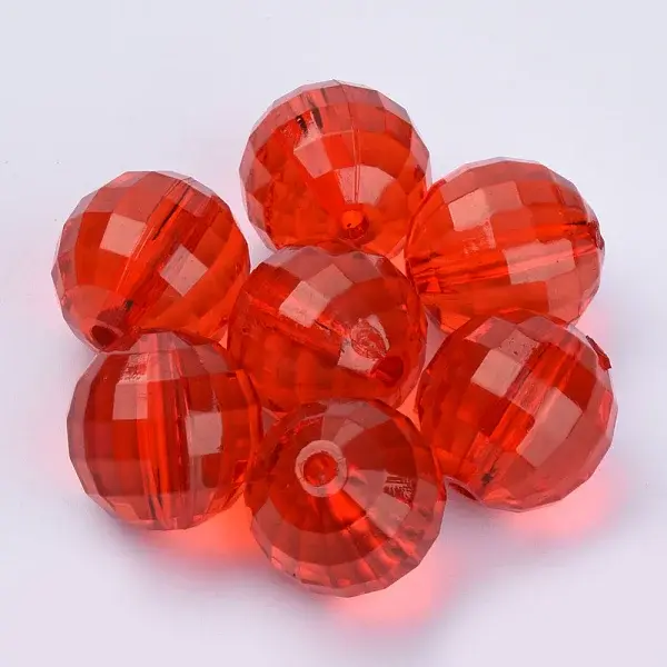 Transparent Acrylic Beads