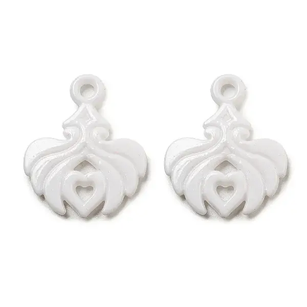 Valentine's Day Opaque Acrylic Pendants
