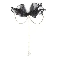 Brass Moon Pendant Necklaces