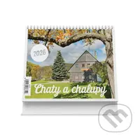 Chaty a chalupy 2026 - stolní kalendář