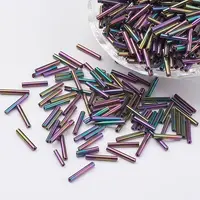 Glass Bugle Beads