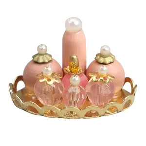 Plastic Vanity Perfume Bottles Miniature Ornaments