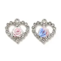 Platinum Alloy Glass Pendants