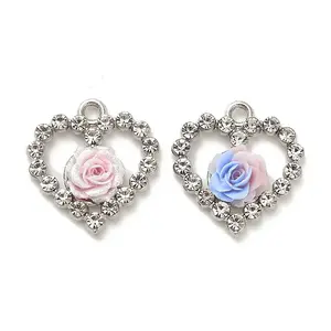 Platinum Alloy Glass Pendants